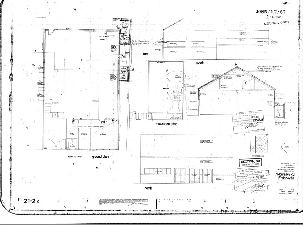 Morrissey Rd Erskineville. Alterations to convert factory to residence ...