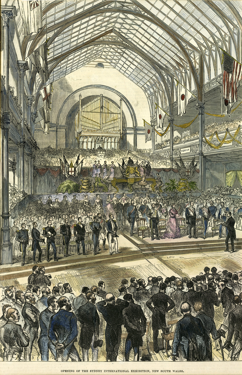 Opening of Sydney International Exhibition, Garden Palace, 1879 | City ...