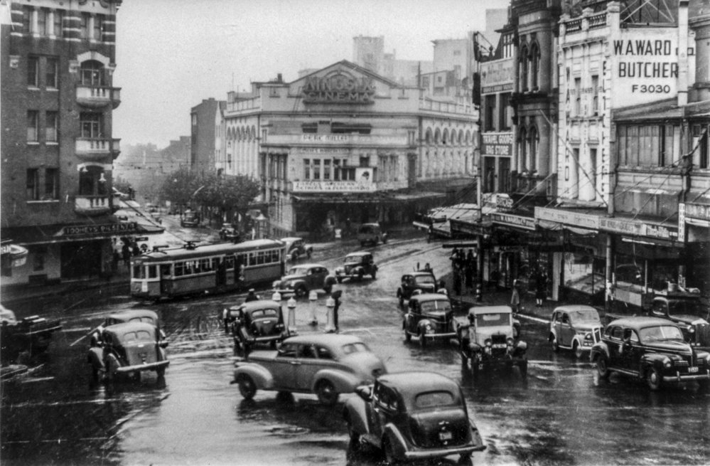 Traffic At Kings Cross, Potts Point, 1949 