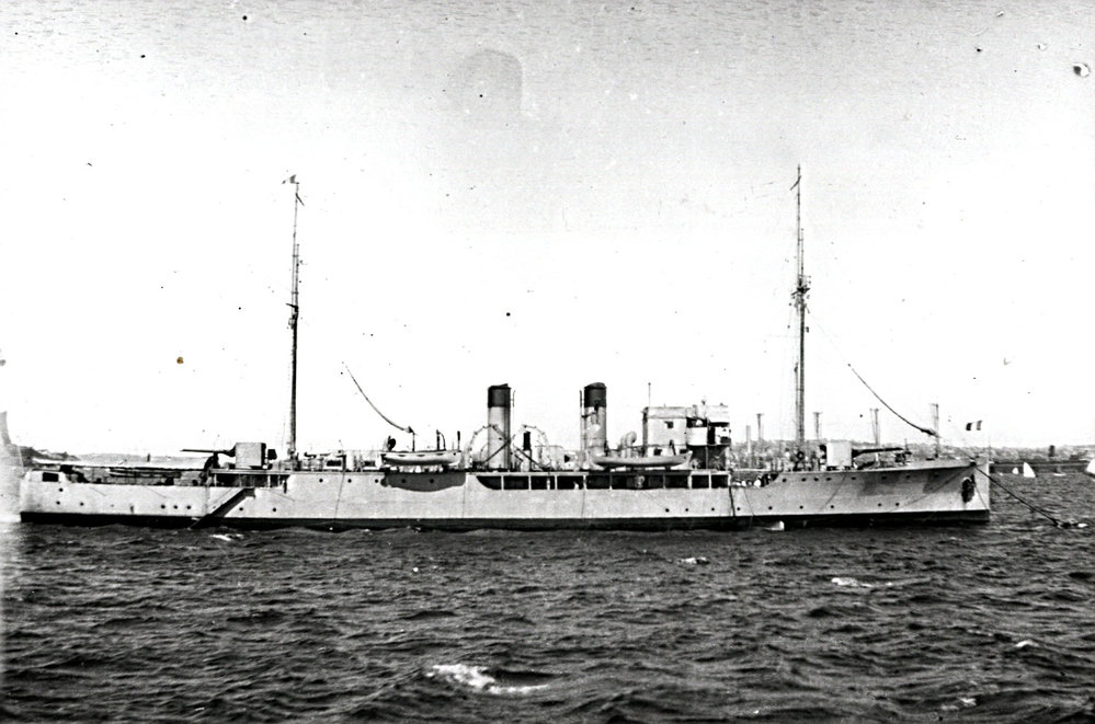 French naval sloop in Farm cove -ALDEBARAN. | City of Sydney Archives