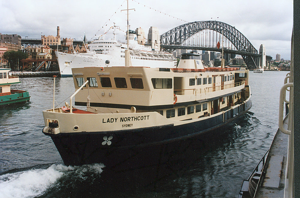 LADY NORTHCOTT (1974)- ferry, leaves Circular Quay. | City of Sydney ...