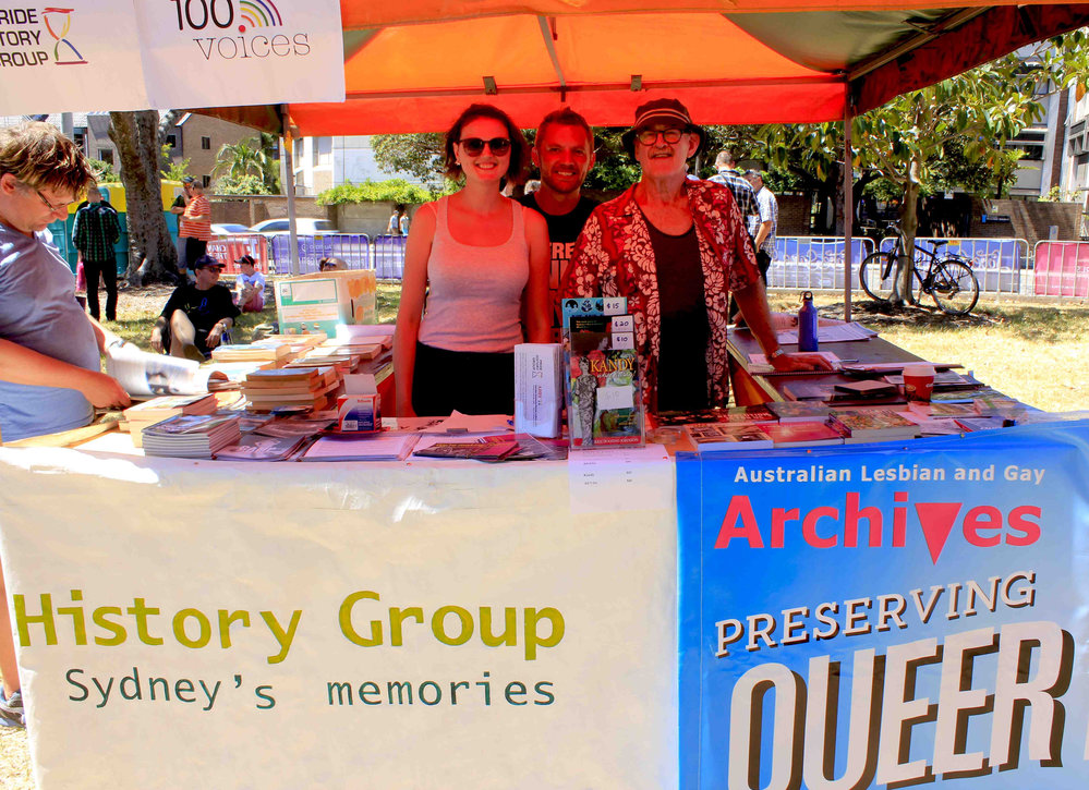 Permanent Kvadrant Forbedring Australian Lesbian & Gay Archives booth at Fair Day | City of Sydney  Archives