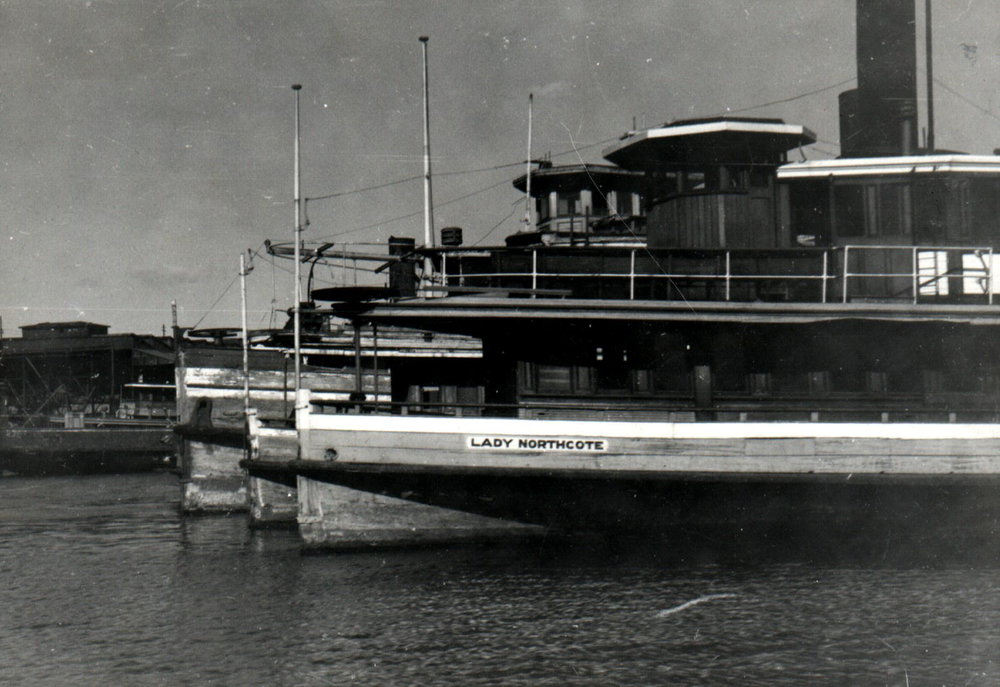 Ferry LADY NORTHCOTE, laid up.c.1931. | City of Sydney Archives