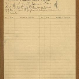 File - 26-36 Caroline Street Redfern - Extension to saw mill and joinery works, 1951-1978