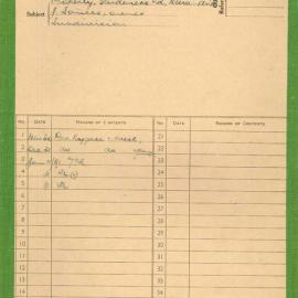 Property, Gardener's Rd. Alexandria. J.Somers, owner. Subdivision. [ Plan]