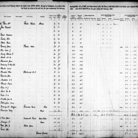 Paddington Assessment and Rate Book