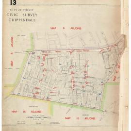 Permanent Survey Mark Register - Plan Volume - Sheet 13