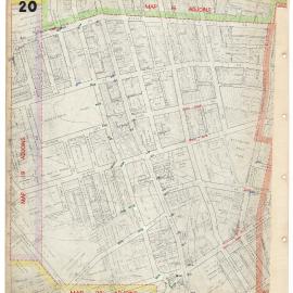 Permanent Survey Mark Register - Plan Volume - Sheet 20a