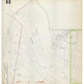 Permanent Survey Mark Register - Plan Volume - Sheet 22a