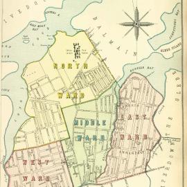 Leichhardt. Parish of Petersham. Lithographed and published by Higinbotham and Robinson