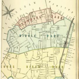 Marrickville. Parish of Petersham. Lithographed and published by Higinbotham and Robinson