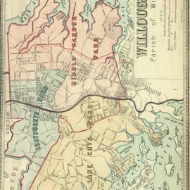 Willoughby. Parish of Willoughby. Lithographed and published by Higinbotham and Robinson 