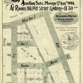 Blackwattle subdivision [area between William Henry, Wattle, Kelly, Bay Streets]