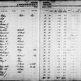 Macdonaldtown Assessment Book.North Ward.