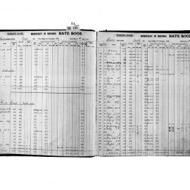 Rate book - Enmore and Kingston Wards, 1938 [Newtown Municipal Council]