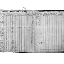 Rate book - Camden and O'Connell Wards, 1939 [Newtown Municipal Council]