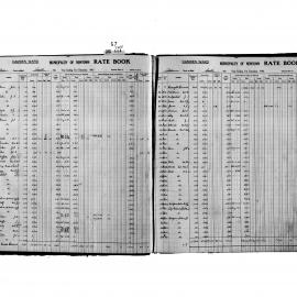 Rate book - Camden and O'Connell Wards, 1940 [Newtown Municipal Council]