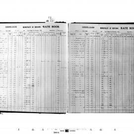 Rate book - Camden and O'Connell Wards, 1943 [Newtown Municipal Council]