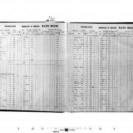 Rate book - Enmore and Kingston Wards, 1943 [Newtown Municipal Council]