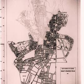 South Sydney City Council Draft Strategy Plan 1990 - aperture card