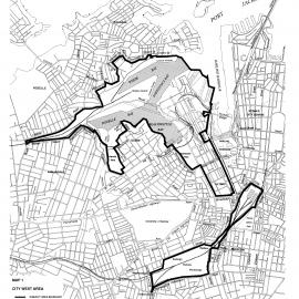 REP 26 - Map 1 - City West Ultimo-Pyrmont Precinct - City West Area