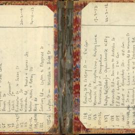 Surveyor's Fieldbook - R S Wilson, 1910-1912