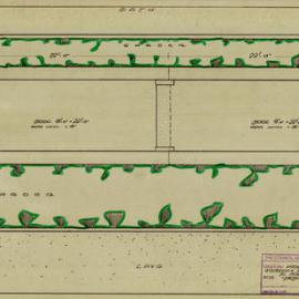 Plan - Entrance from Liverpool Street to Anzac Memorial, Hyde Park South, 1963