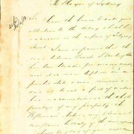 Letter: R.J. Tooth, George St. West. Complaint concerning the delay in the road works of Fitzroy 