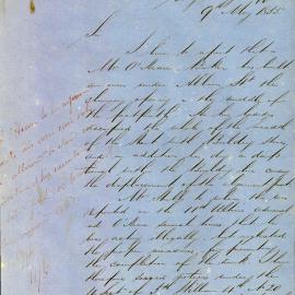 Memorandum: William H Baron, City Surveyor requested that the City Solicitor prosecute Mr O'Heare, Baker, 