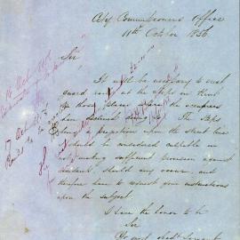 Memorandum: William H Baron, City Surveyor requested that guard rails be erected at the steps in Kent 