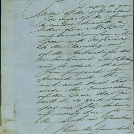 Letter: Michael Glynn enclosing letters from Mr Bell (not included) and Mr Greer referring to the 