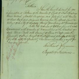 Memorandum: Richard Seymour, Inspector of Nuisances - 1871 Annual Report 