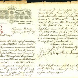 Letter: illustrated price list of public conveniences manufactured by George Jennings, 1879