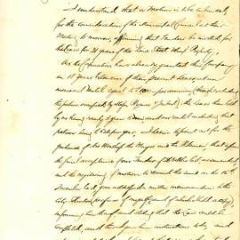 Letter: The Newcastle Steamship Company discusses the tender for the 21 year lease of Lime Street 