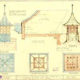 Plan - Public Convenience at Anzac Parade and Grand Drive, Moore Park, 1924