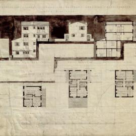 Plan - Ways Terrace Pyrmont, Workmen's Dwellings, 1924