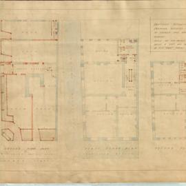 Plan - Proposed Alterations to 744 George Street Haymarket, 1925