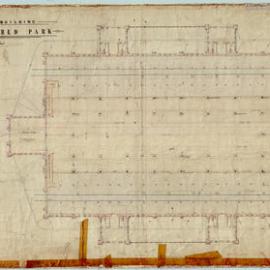 Plan - Exhibition Building, Prince Alfred Park Surry Hills, 1870