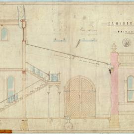 Plan - Exhibition Building, Prince Alfred Park Surry Hills, 1870