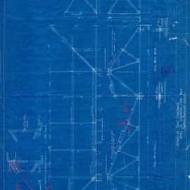 Plan - Sydney Municipal Council Electricity Substation Number 187, corner of Albany Street and Oxley Street Crows Nest, 1927