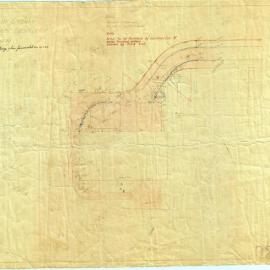 Plan - Pyrmont Incinerator roadway, Saunders Street Pyrmont, 1934