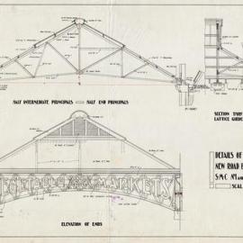 Plan - Markets No 1 and 2, Haymarket, 1910