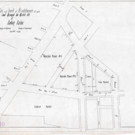 Plan - Darling Harbour Market site - resumed land, no date