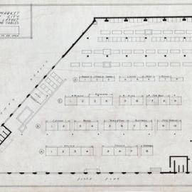 Plan - Fish Market, Thomas Street Haymarket, 1923