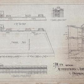 Plan - Alterations and additions to Pyrmont Baths, 1901