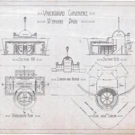 Plan - Convenience, Wynyard Park Sydney, 1911