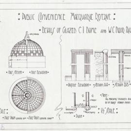 Plan - Public Convenience, Macquarie Place, no date