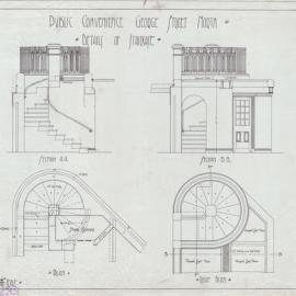 Plan - Convenience, George Street North, Sydney, 1908