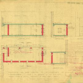 Plan - Air raid shelter - T Green & Co Ltd - 28 Pyrmont Bridge Road Camperdown, 1942-1943