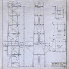 Plan - Woolloomooloo Baths Diving Tower Woolloomooloo, no date